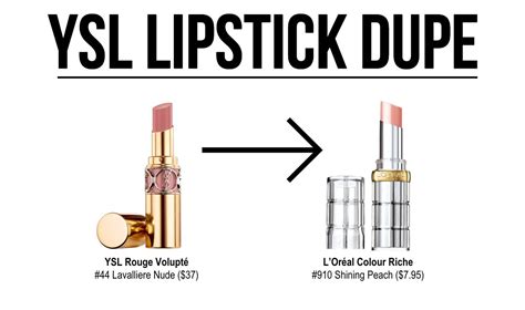 ysl lipstick dupe|where to buy ysl lipstick.